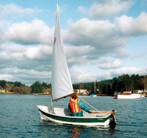 9.5' Captain's Gig sailboat