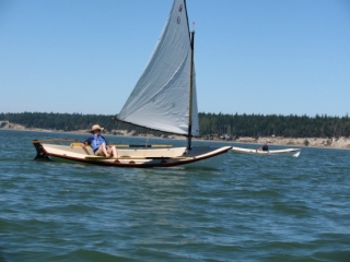 16.5' Melonseed Sailboat