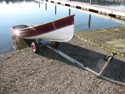 sailboat beach dolly