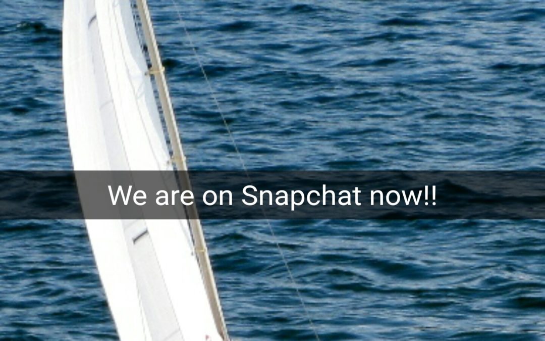 We are on Snapchat!