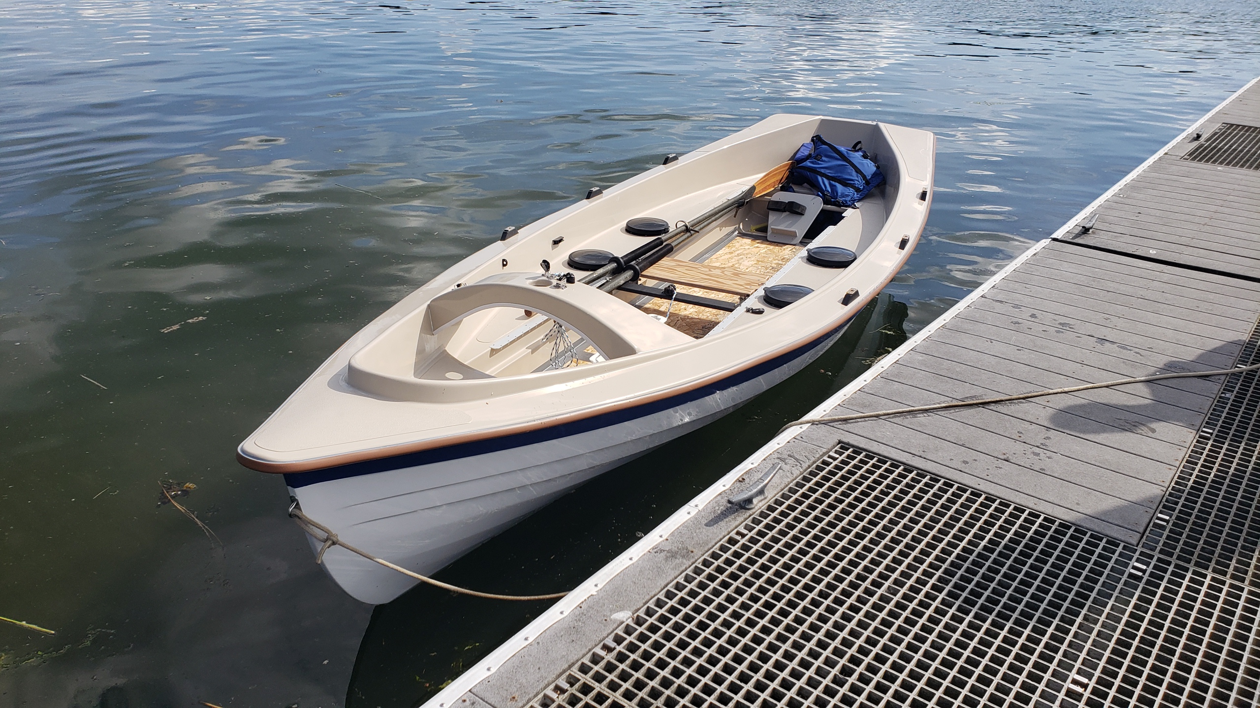 The 17 Salish Voyager s First Splash Gig Harbor Boat Works