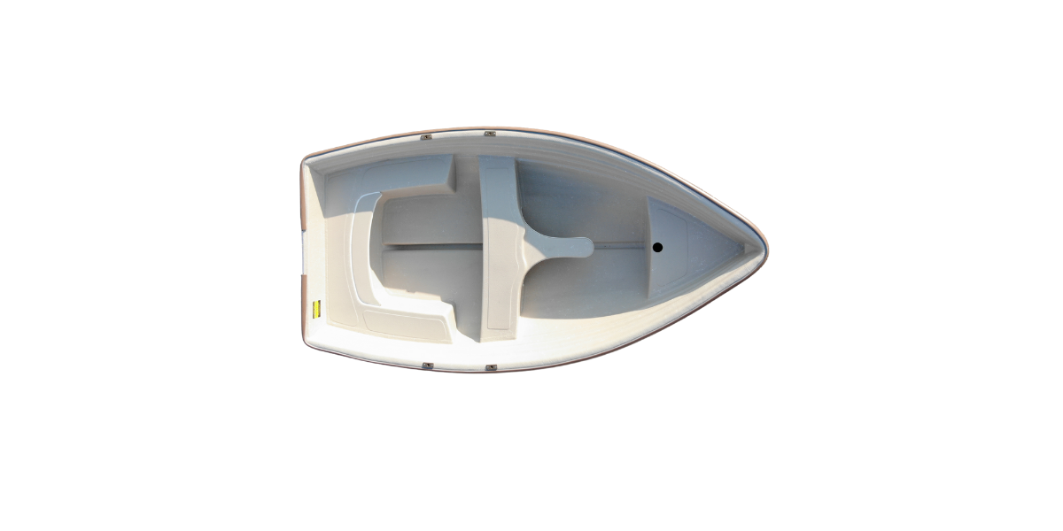 small aluminum sailboat