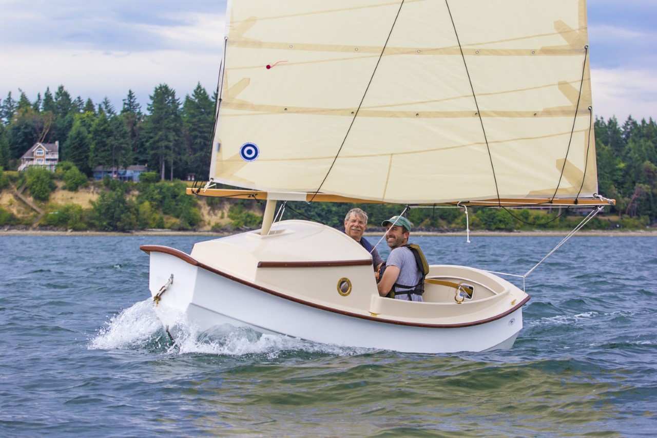 Balch Boats Stow-A-Way Sail Tie System - Duckworks Boat Builders