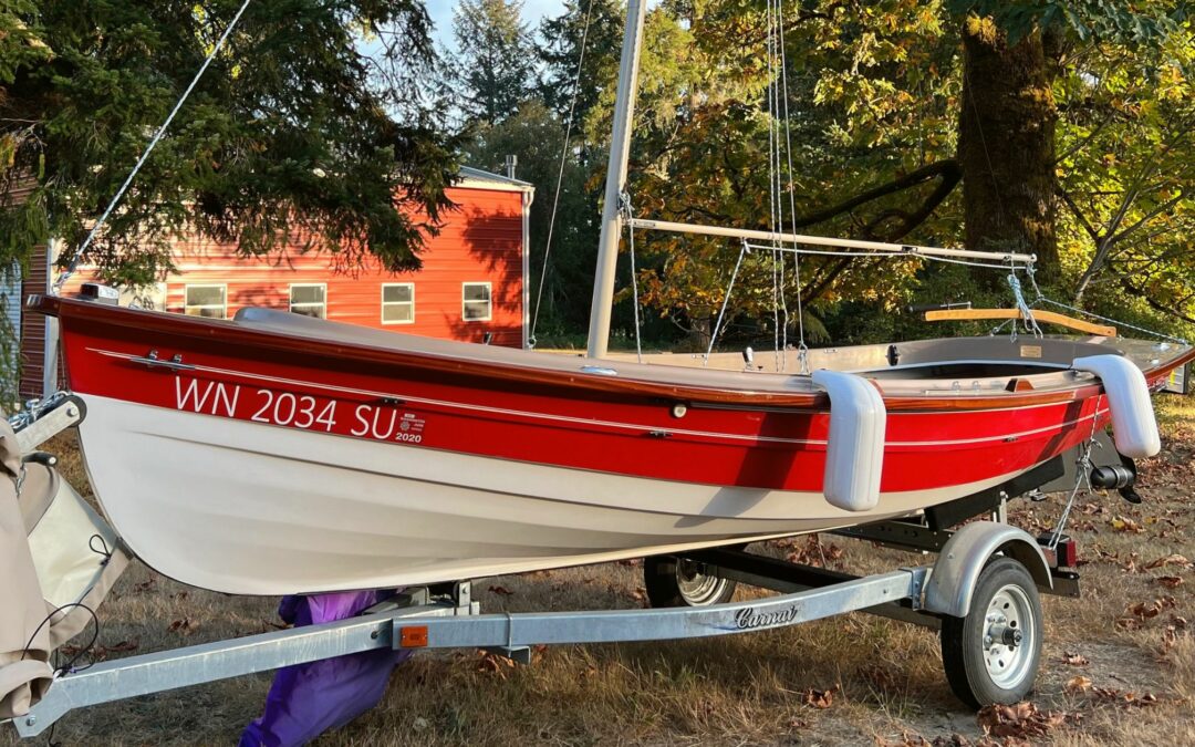 SOLD: LOADED Jersey Skiff Sailboat