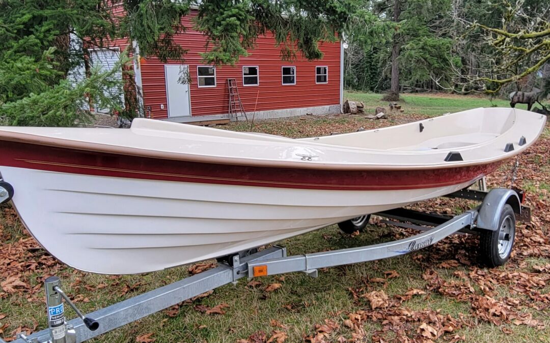 SALE PENDING: 16.5′ Melonseed Expedition Rowboat
