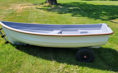 In Stock Special: 9.5′ Captain’s Gig Rowboat for Sale
