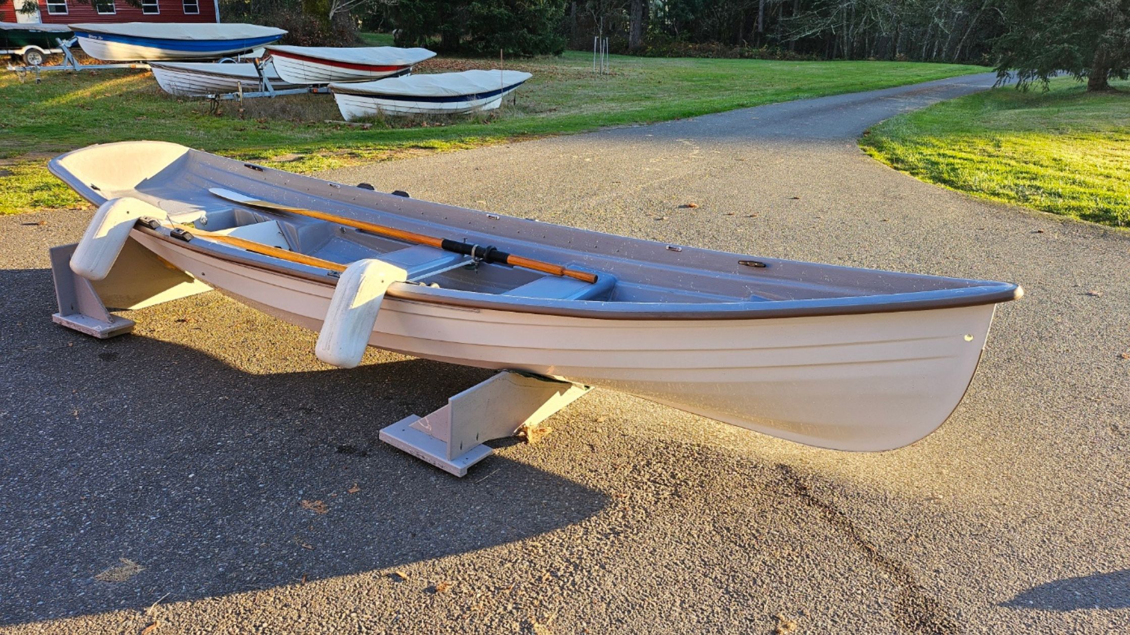 SOLD 2018 14′ Whitehall Rowboat