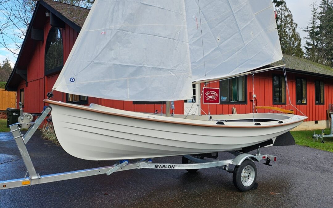 Sold: 17′ Jersey Skiff Sailboat