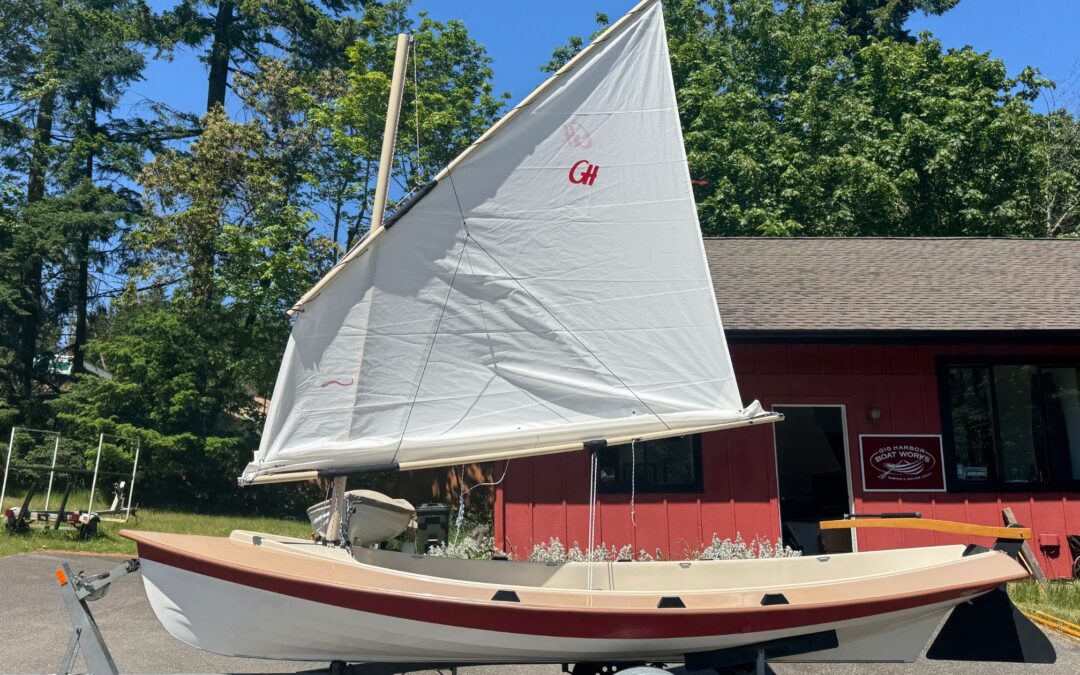 Available Now: 16.5′ Melonseed Sailboat