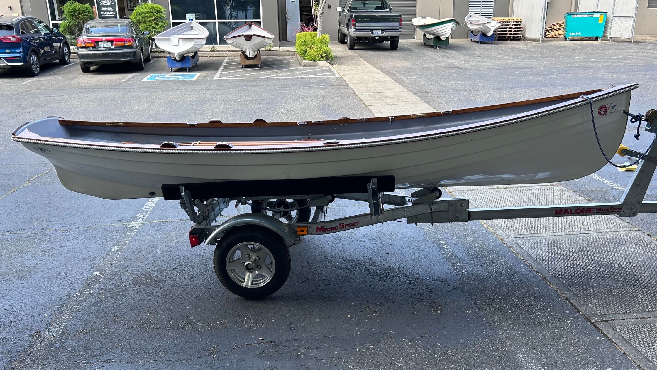 2016 14′ Whitehall Rowboat