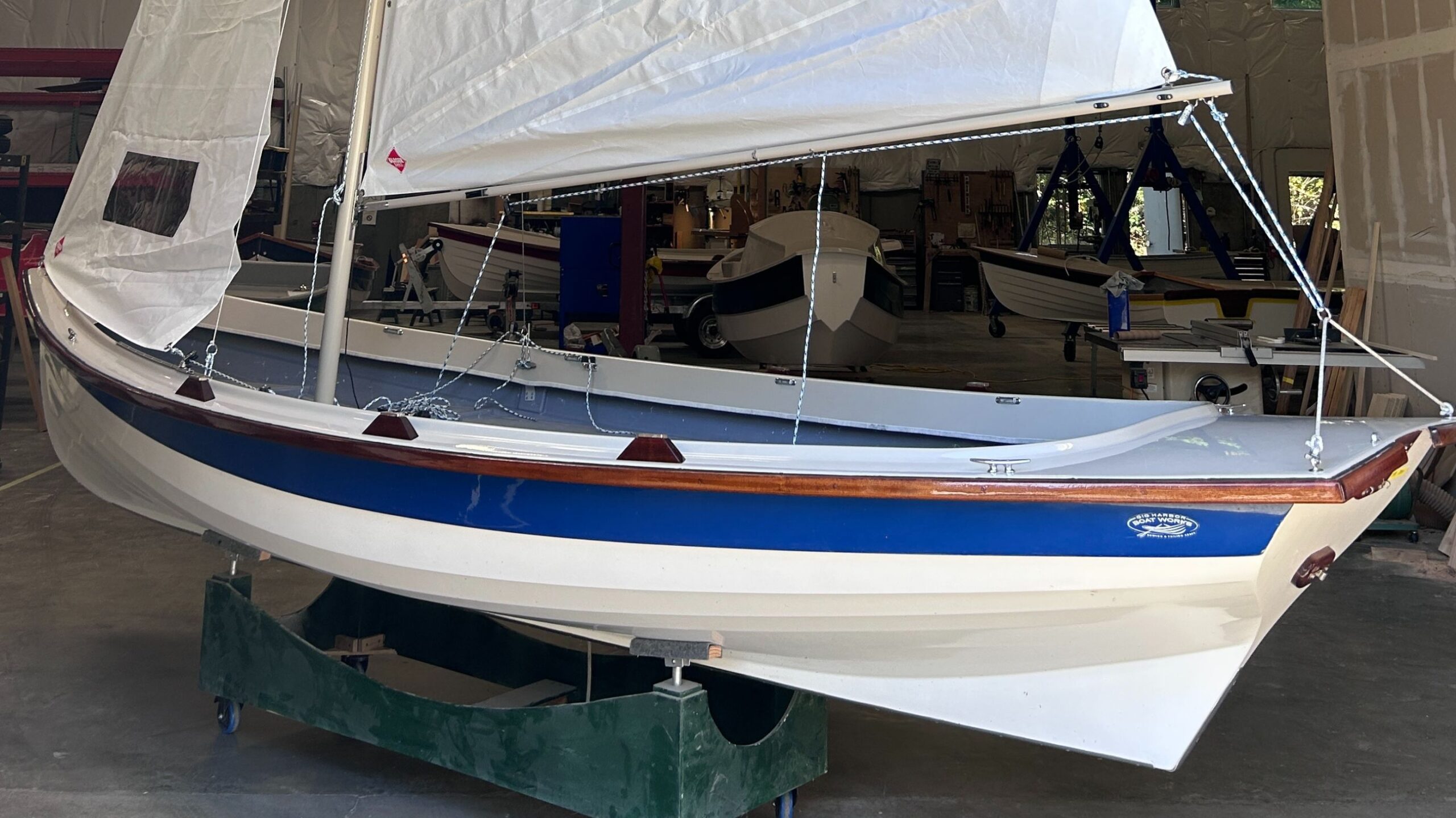 Demo: 2018 – 17′ Jersey Skiff Sailboat