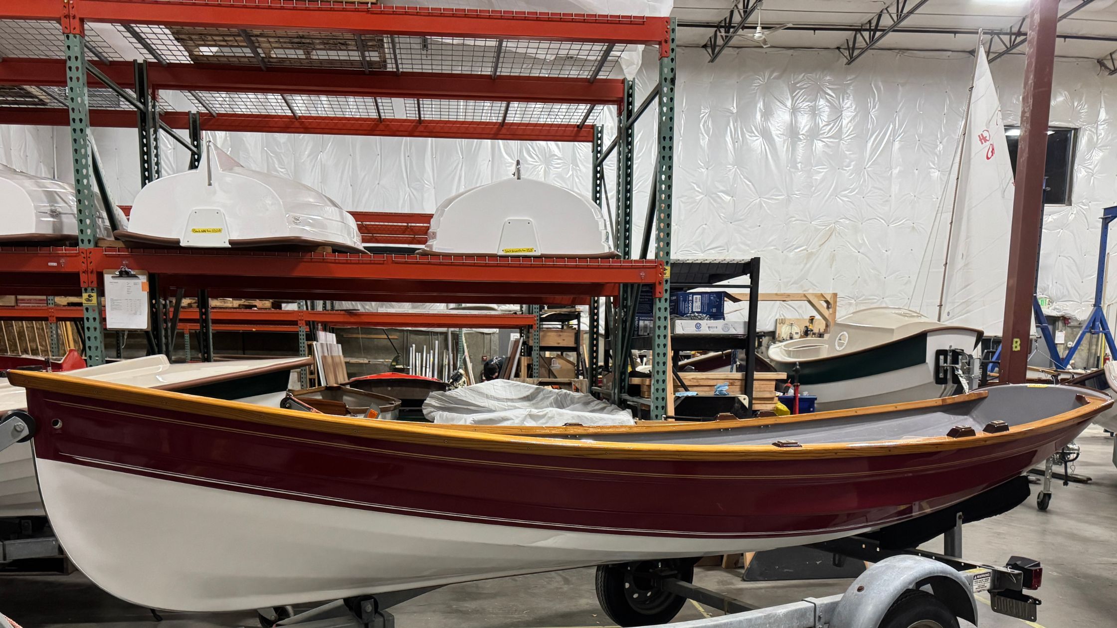 Demo: 2024 14′ Whitehall Rowboat