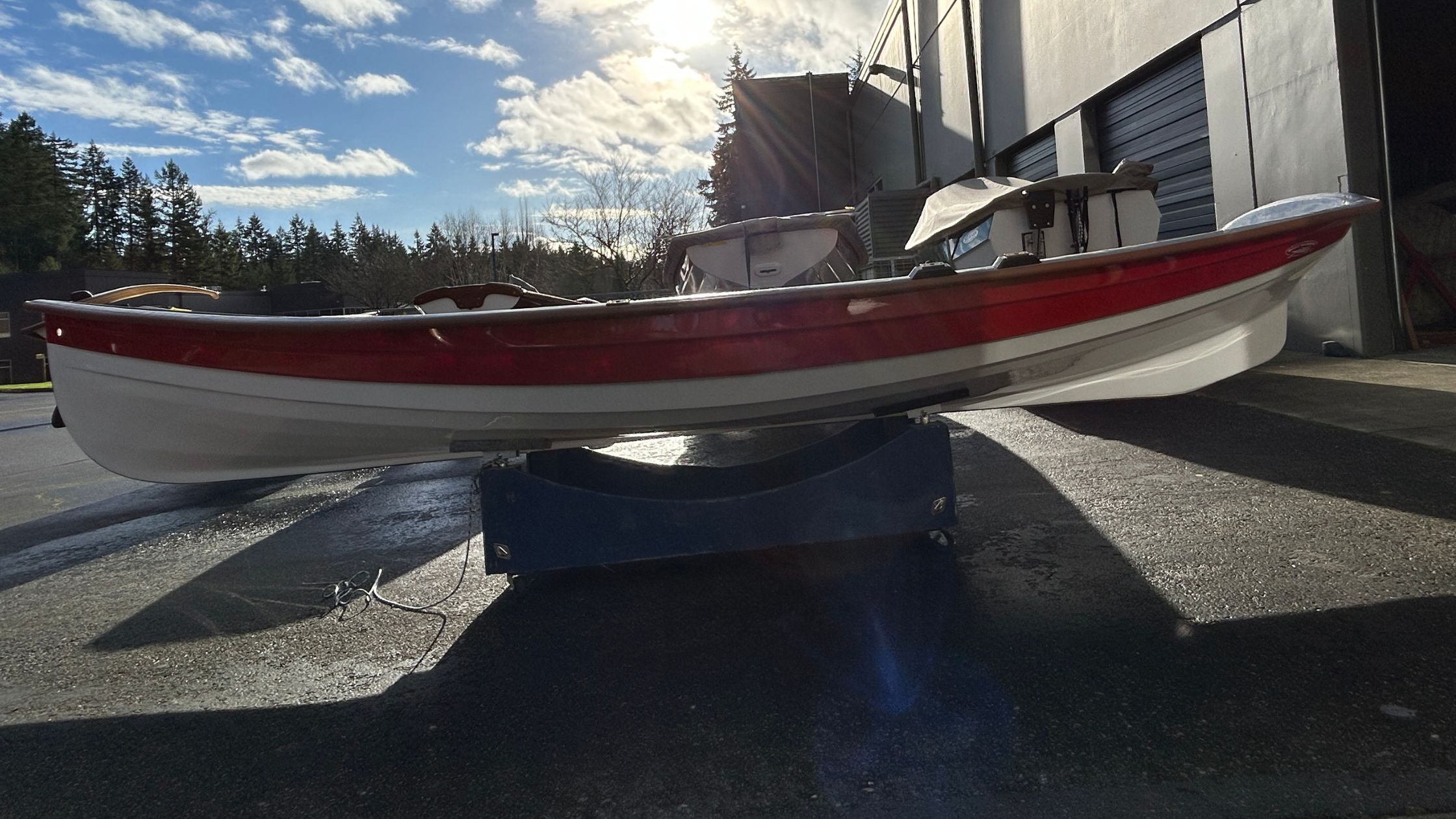 Available Now: New 14′ Whitehall Rowboat