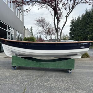 9.5′ Captain’s Gig Rowboat, Endeavor Blue