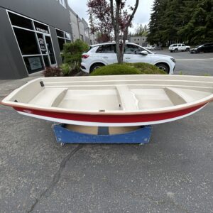 10′ Navigator Rowboat, Vivarojo Red