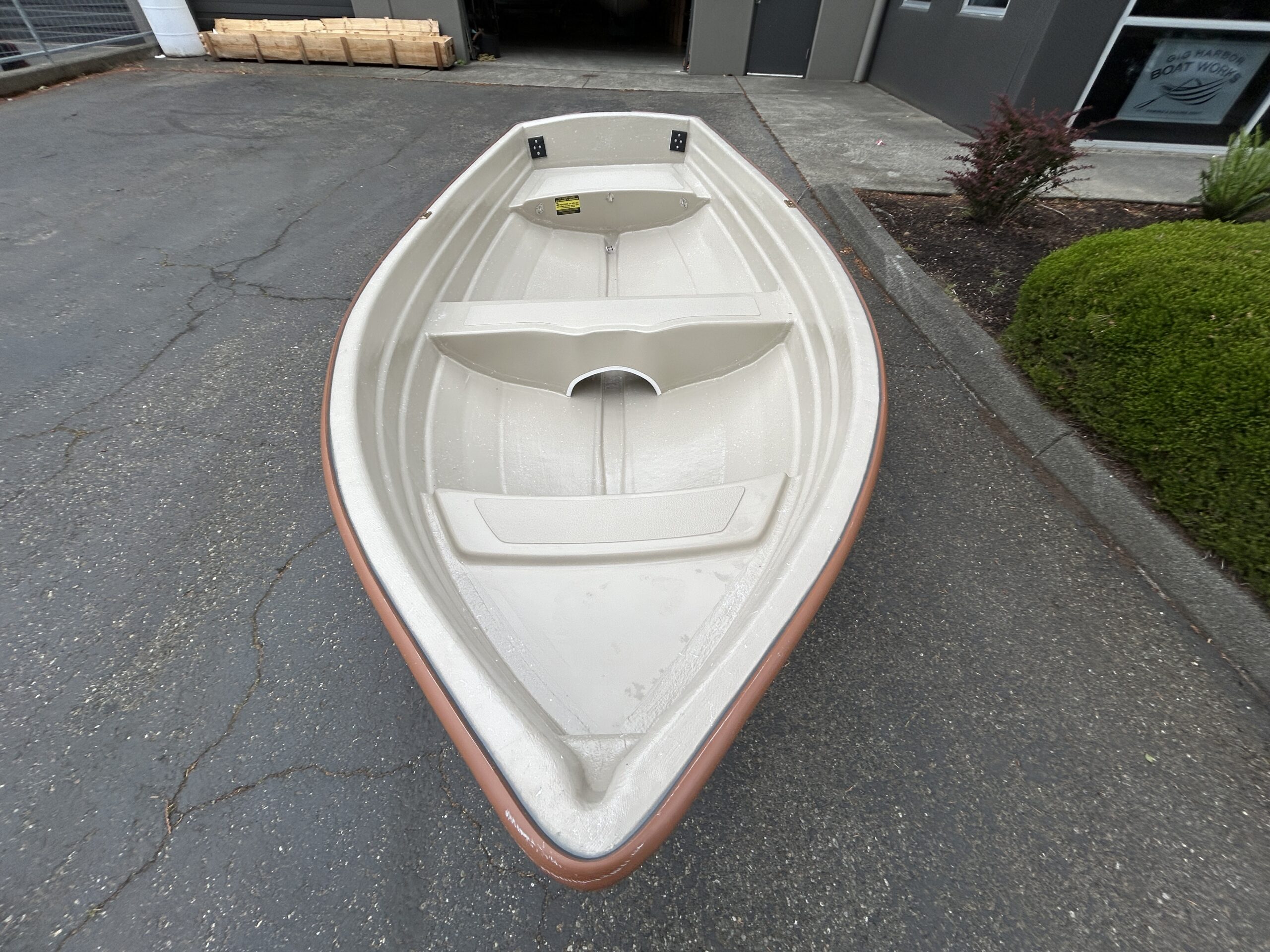 10′ Navigator Rowboat, Vivarojo Red - Image 2