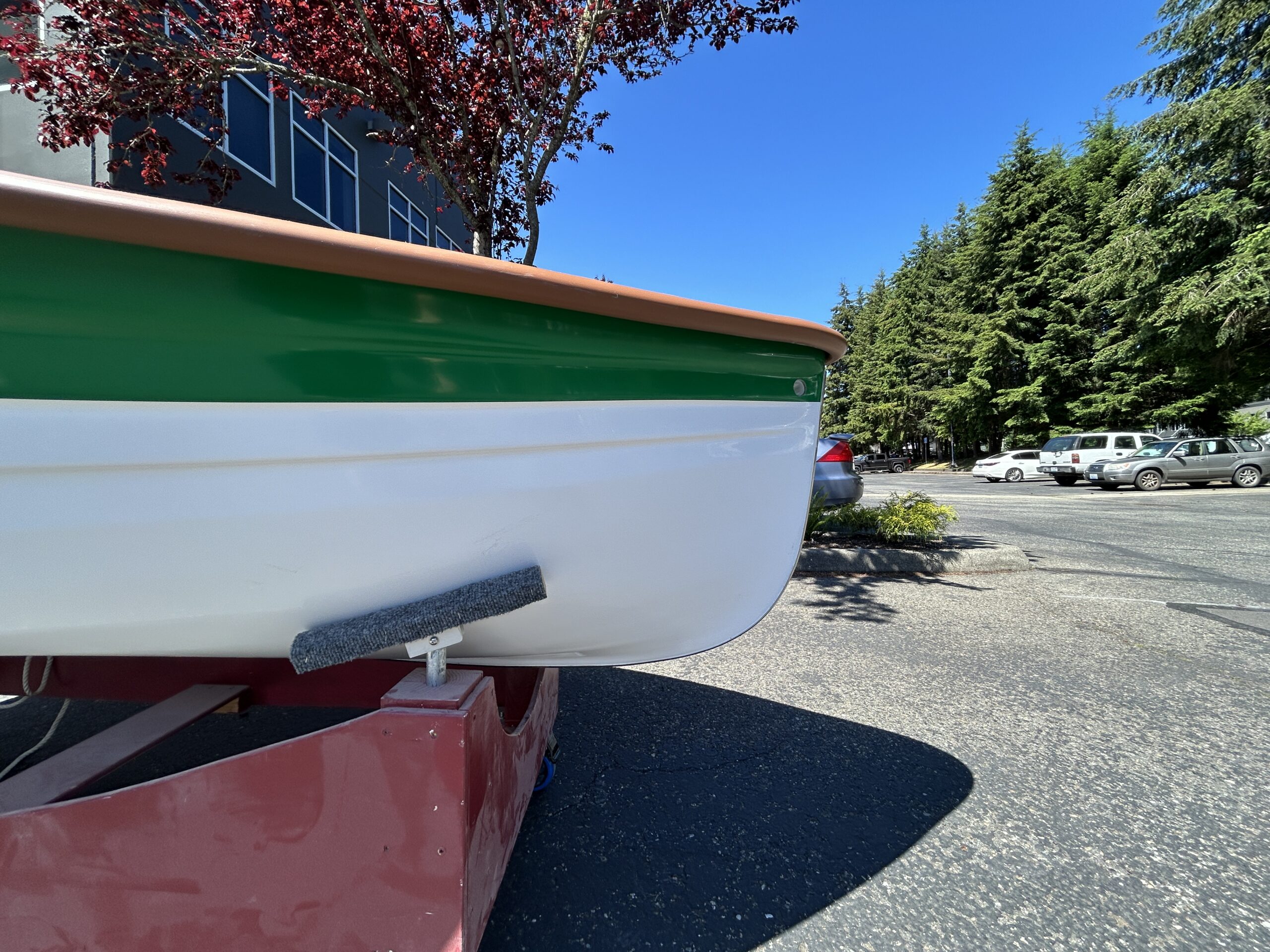 8′ Nisqually Rowboat - Forest Green - Image 6